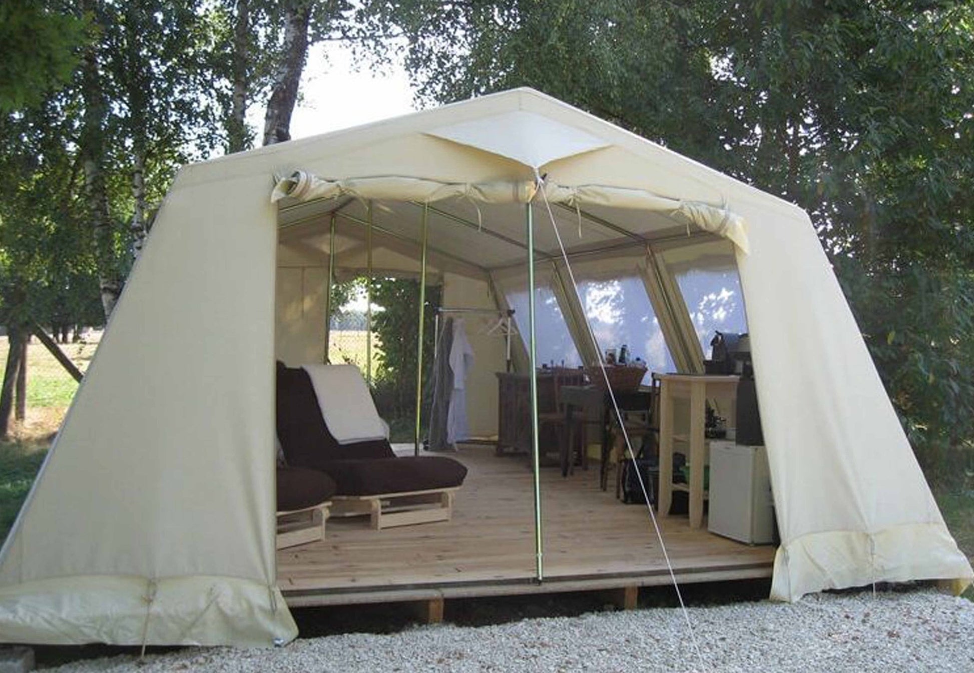 Mess Scoutingtent Traveller 4.5 x 6 - Canvas Tenten - Broer Outdoor - 5407011668277