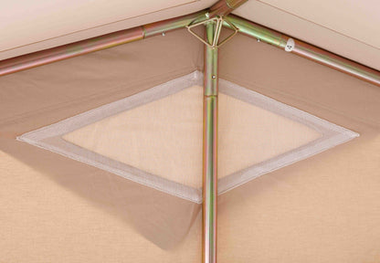 Mess Scoutingtent Traveller 4.5 x 6 - Canvas Tenten - Broer Outdoor - 5407011668277