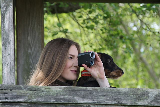 Noblex laserafstandsmeter 1000 meter met OLED display en 6x vergroting - Broer Outdoor - 4066931502507