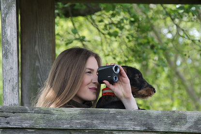 Noblex laserafstandsmeter 1000 meter met OLED display en 6x vergroting - Broer Outdoor - 4066931502507