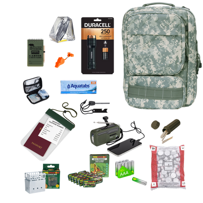 Noodpakket Standaard Samengesteld met noodzakelijke items 15 - delig - Noodpakket - Broer Outdoor - 8785350671804