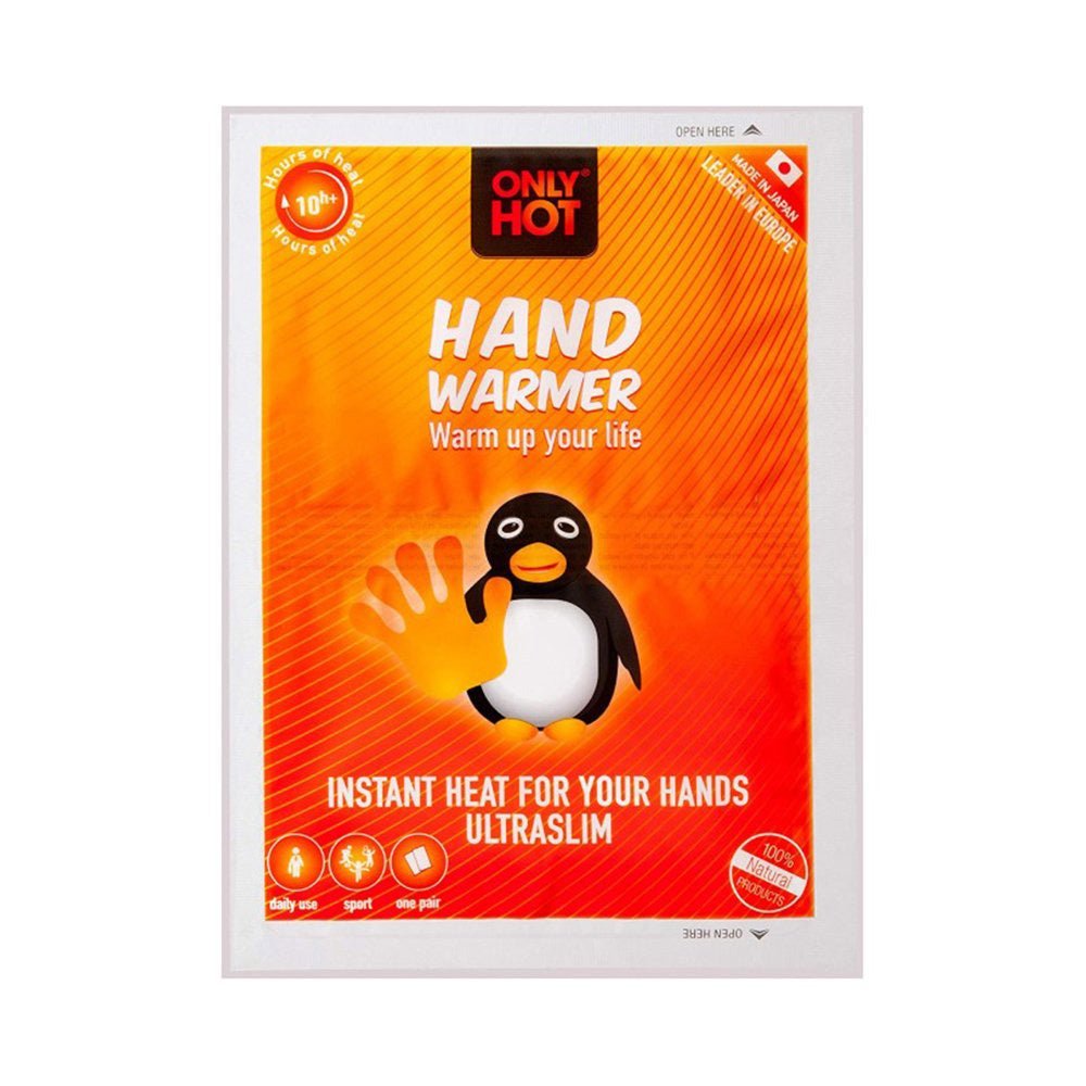 Only Hot handwarmers 10 uur 2 stuks natuurlijke warmte - Chemical Hand Warmers - Broer Outdoor - 4260350564690