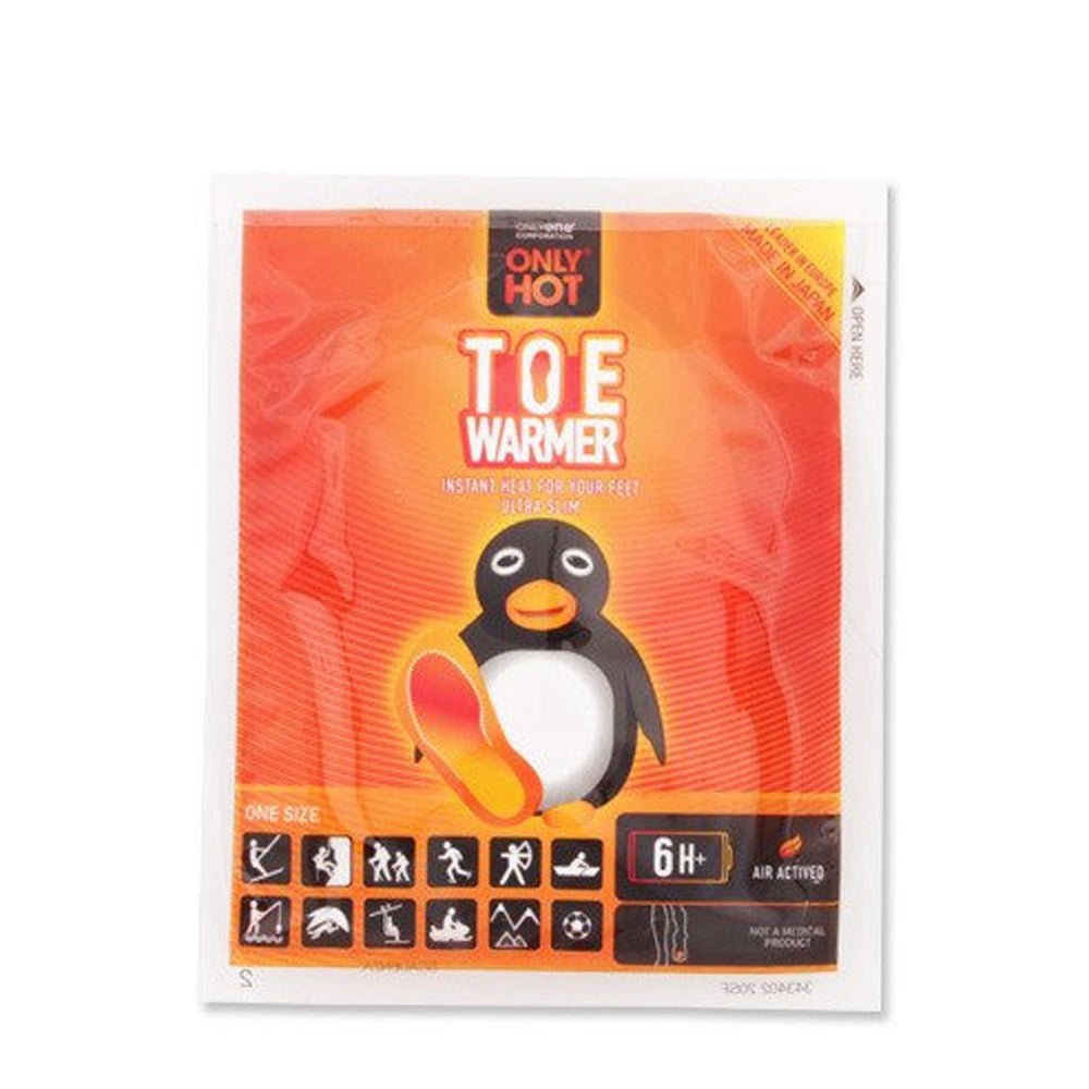 Only Hot teenwarmers 6 uur 2 stuks zelfklevend en comfortabel - Chemical Toe Warmers - Broer Outdoor - 4260350564683