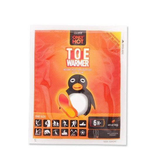 Only Hot teenwarmers 6 uur 2 stuks zelfklevend en comfortabel - Chemical Toe Warmers - Broer Outdoor - 4260350564683