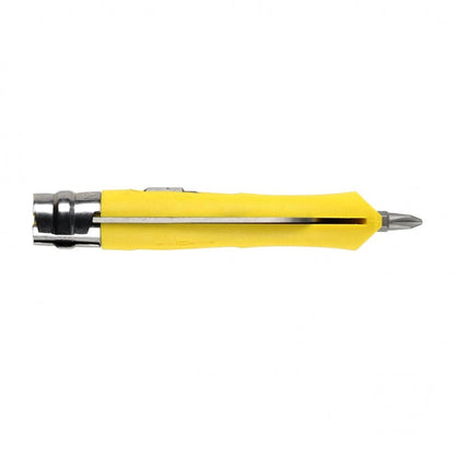 Opinel DIY N°09 zakmes multifunctioneel met bit houder en Virobloc - Vouwmes - Broer Outdoor - 3123840021381