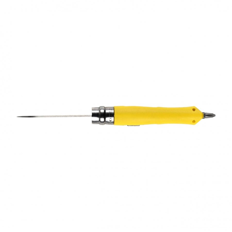 Opinel DIY N°09 zakmes multifunctioneel met bit houder en Virobloc - Vouwmes - Broer Outdoor - 3123840021381