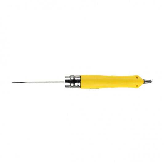 Opinel DIY N°09 zakmes multifunctioneel met bit houder en Virobloc - Vouwmes - Broer Outdoor - 3123840021381