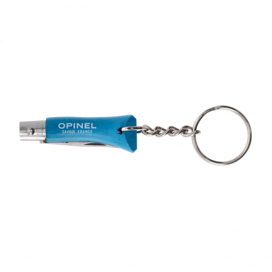 Opinel N°02 Colorama Inox zakmes sleutelhanger compact RVS - Vouwmes - Broer Outdoor - 3123840022715
