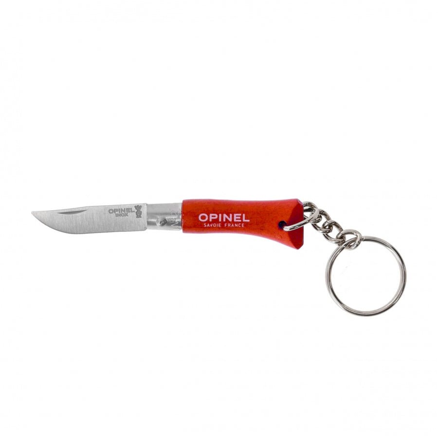 Opinel N°02 Colorama Inox zakmes sleutelhanger compact RVS - Vouwmes - Broer Outdoor - 3123840022722