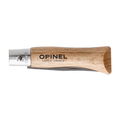 Opinel N°03 Inox zakmes compact EDC lichtgewicht RVS - Vouwmes - Broer Outdoor - 3123840010712