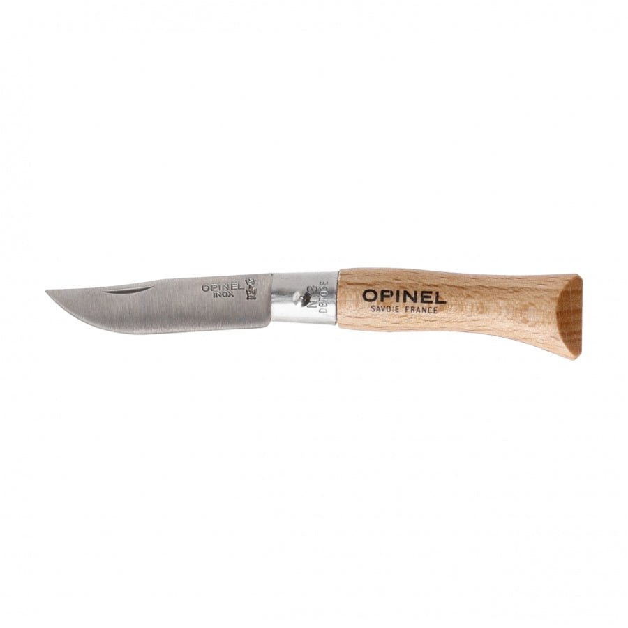 Opinel N°03 Inox zakmes compact EDC lichtgewicht RVS - Vouwmes - Broer Outdoor - 3123840010712