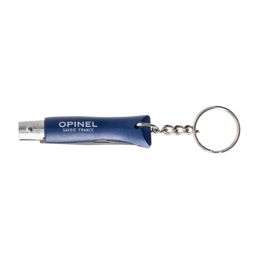 Opinel N°04 Colorama Inox zakmes sleutelhanger compact RVS - Vouwmes - Broer Outdoor - 3123840022685