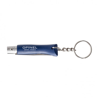 Opinel N°04 Colorama Inox zakmes sleutelhanger compact RVS - Vouwmes - Broer Outdoor - 3123840022685