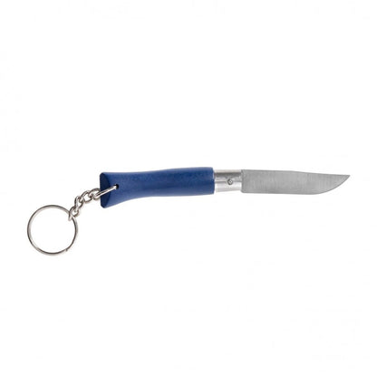 Opinel N°04 Colorama Inox zakmes sleutelhanger compact RVS - Vouwmes - Broer Outdoor - 3123840022685
