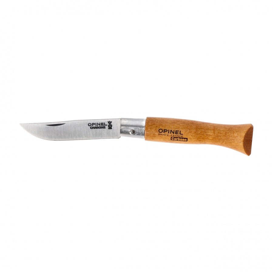 Opinel N°05 Carbon zakmes compact EDC met koolstofstaal - Vouwmes - Broer Outdoor - 3123841110503