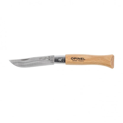 Opinel N°05 Inox zakmes compact EDC roestvrij staal - Vouwmes - Broer Outdoor - 3123840010729