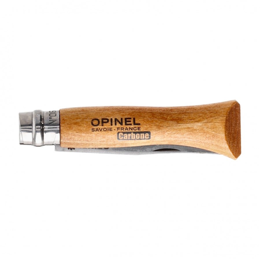 Opinel N°06 Carbon zakmes compact EDC met Virobloc - Vouwmes - Broer Outdoor - 3123841130600