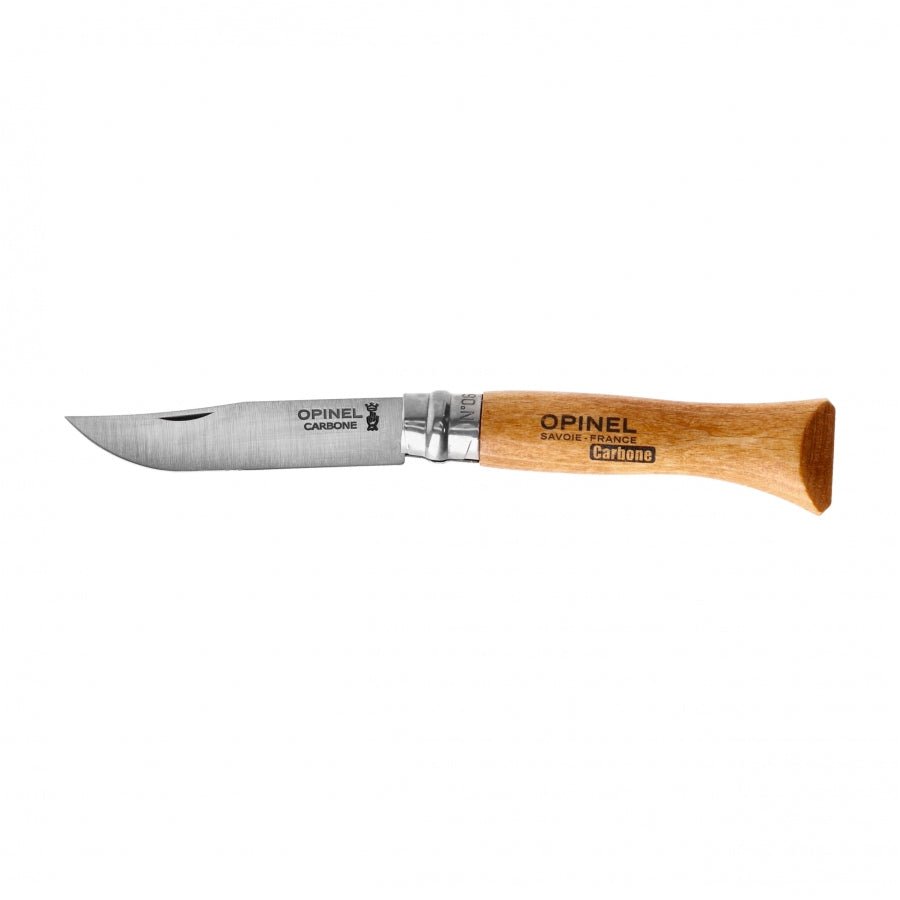 Opinel N°06 Carbon zakmes compact EDC met Virobloc - Vouwmes - Broer Outdoor - 3123841130600