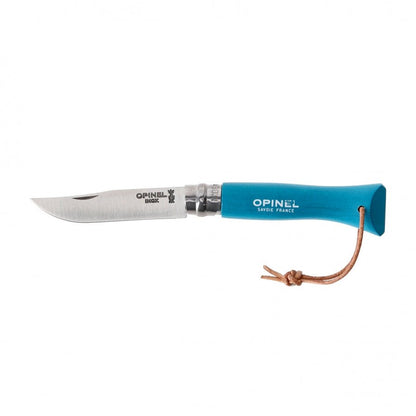 Opinel N°06 Colorama Inox zakmes compact EDC met Virobloc - Vouwmes - Broer Outdoor - 3123840022005