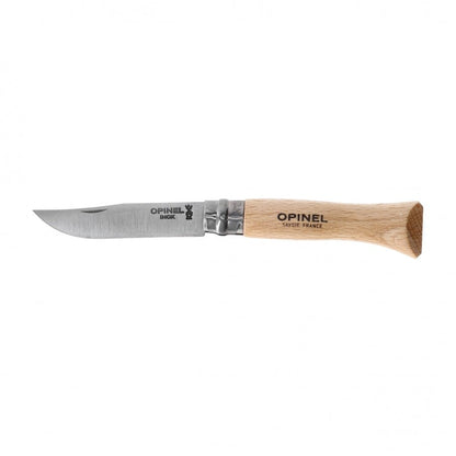 Opinel N°06 Inox zakmes compact EDC met Virobloc - Vouwmes - Broer Outdoor - 3123841230607