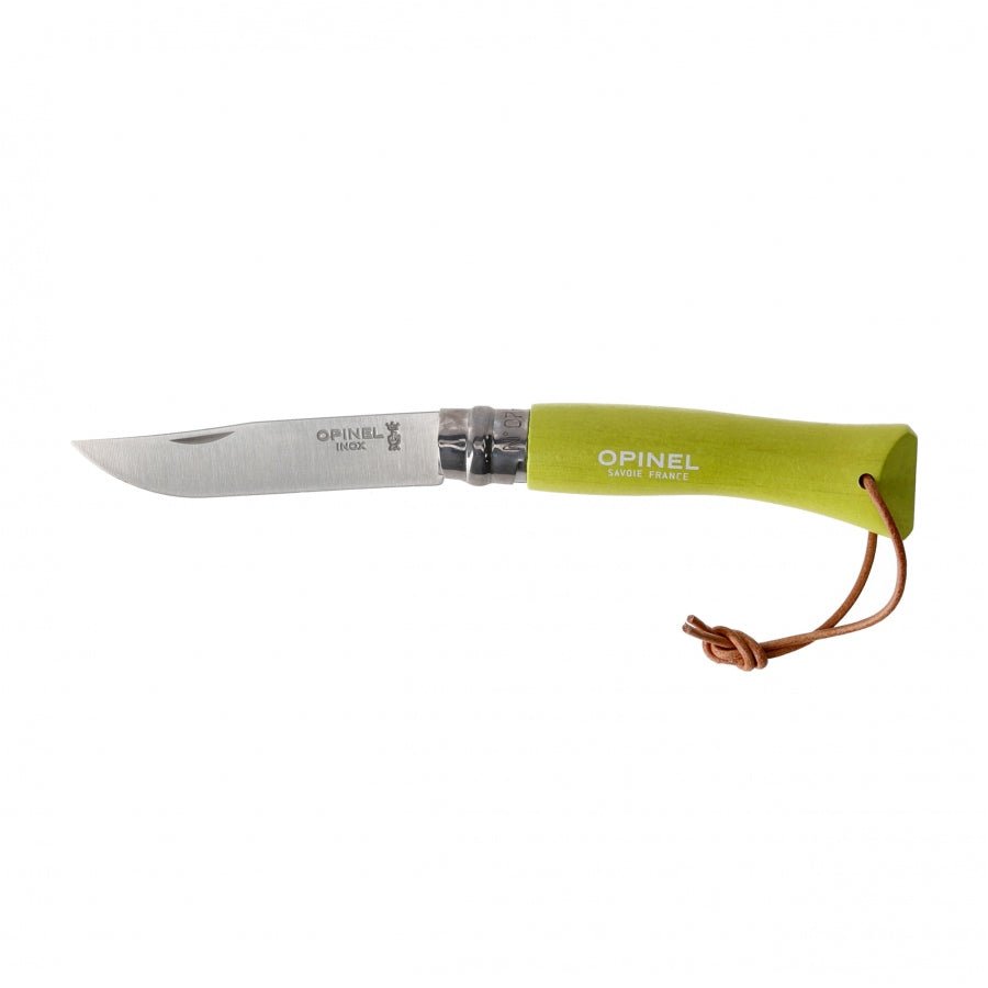 Opinel N°07 Colorama Inox zakmes compact EDC met Virobloc - Vouwmes - Broer Outdoor - 3123840022074