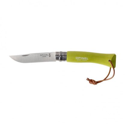 Opinel N°07 Colorama Inox zakmes compact EDC met Virobloc - Vouwmes - Broer Outdoor - 3123840022074