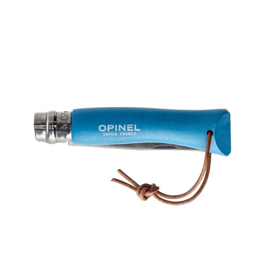 Opinel N°07 Colorama Inox zakmes compact EDC met Virobloc - Vouwmes - Broer Outdoor - 3123840022074