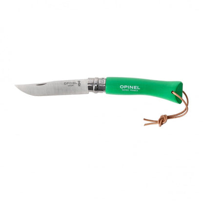 Opinel N°07 Colorama Inox zakmes compact EDC met Virobloc - Vouwmes - Broer Outdoor - 3123840022104