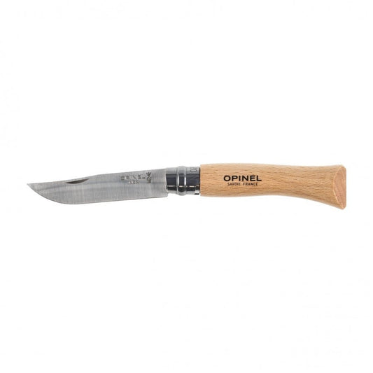 Opinel N°07 Inox zakmes klassiek EDC met Virobloc - Vouwmes - Broer Outdoor - 3123840006937