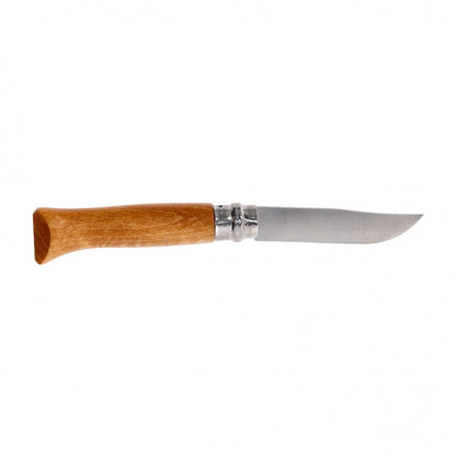Opinel N°08 Carbon zakmes klassiek EDC met Virobloc - Vouwmes - Broer Outdoor - 3123841130808