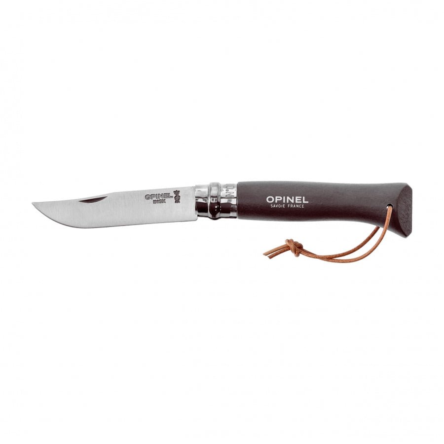 Opinel N°08 Colorama Inox zakmes klassiek EDC met Virobloc - Broer Outdoor - 3123840022111