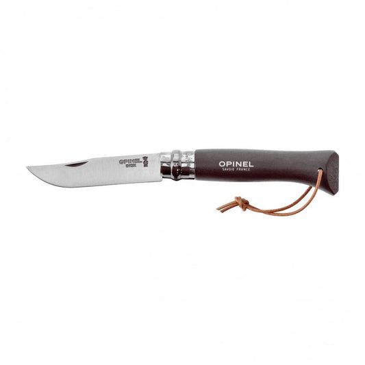 Opinel N°08 Colorama Inox zakmes klassiek EDC met Virobloc - Broer Outdoor - 3123840022111