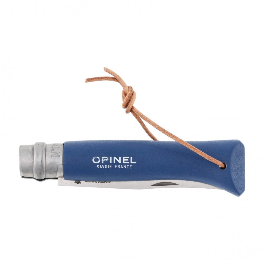 Opinel N°08 Colorama Inox zakmes klassiek EDC met Virobloc - Broer Outdoor - 3123840022135
