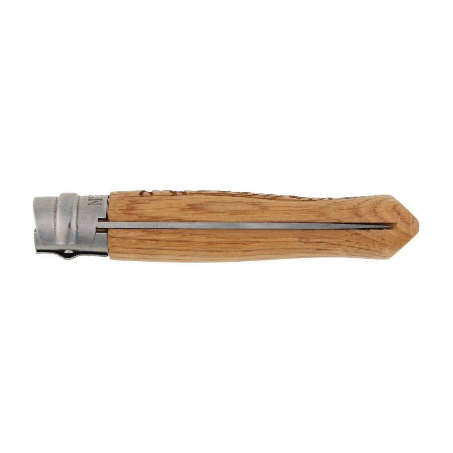 Opinel N°08 Inox Animal zakmes outdoor EDC met Virobloc - Vouwmes - Broer Outdoor - 8785350673488