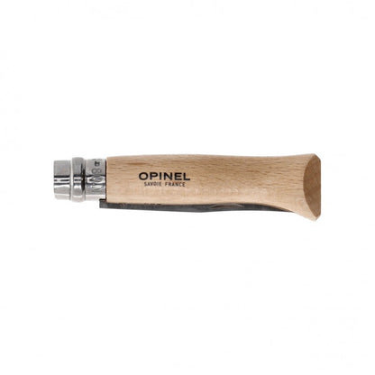 Opinel N°08 Inox zakmes klassiek EDC met Virobloc - Vouwmes - Broer Outdoor - 3123841230805