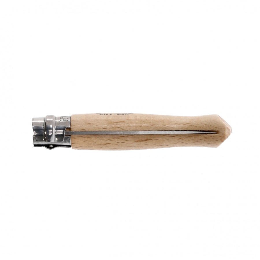 Opinel N°08 Inox zakmes klassiek EDC met Virobloc - Vouwmes - Broer Outdoor - 3123841230805