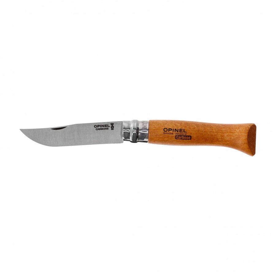 Opinel N°09 Carbon zakmes klassiek EDC met Virobloc - Vouwmes - Broer Outdoor - 3123841130907