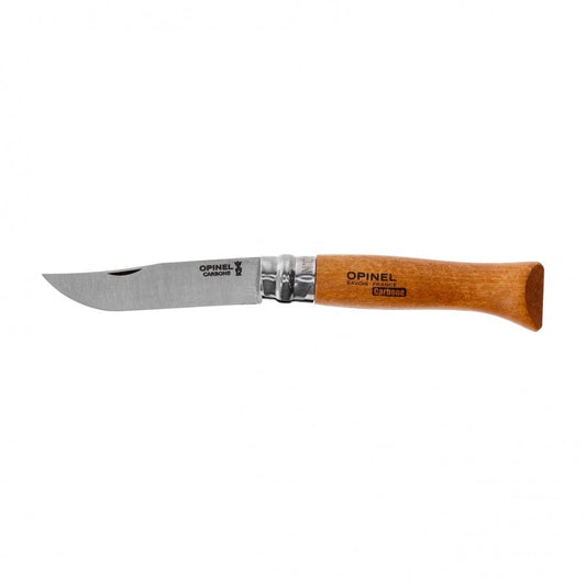 Opinel N°09 Carbon zakmes klassiek EDC met Virobloc - Vouwmes - Broer Outdoor - 3123841130907