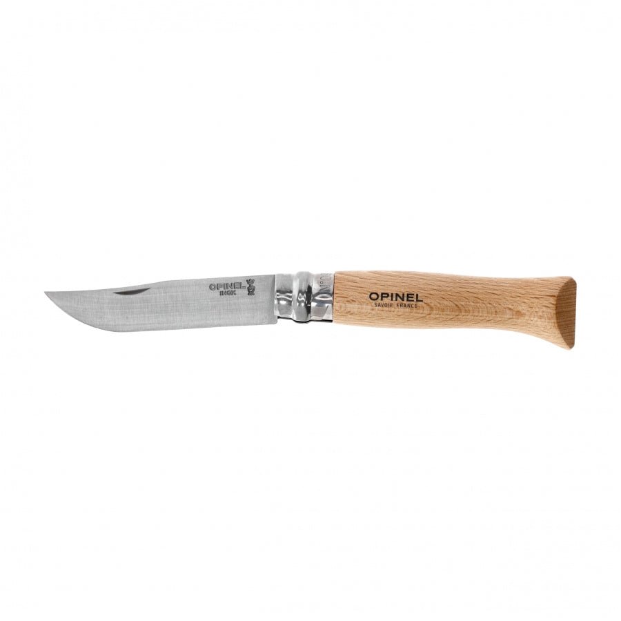 Opinel N°09 Inox zakmes EDC met Virobloc - Vouwmes - Broer Outdoor - 3123840010835