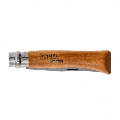 Opinel N°10 Carbon zakmes klassiek EDC met Virobloc - Vouwmes - Broer Outdoor - 3123841131003