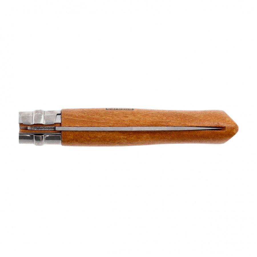 Opinel N°10 Carbon zakmes klassiek EDC met Virobloc - Vouwmes - Broer Outdoor - 3123841131003