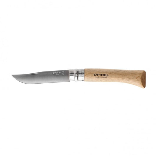 Opinel N°10 Inox zakmes klassiek EDC met Virobloc - Vouwmes - Broer Outdoor - 3123841231000