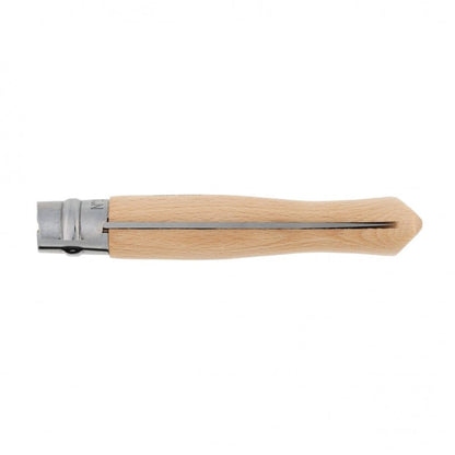 Opinel N°12 Inox zakmes robuust EDC met Virobloc - Vouwmes - Broer Outdoor - 3123840010842
