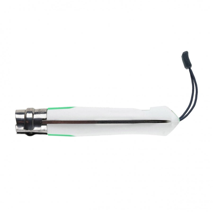 Opinel Outdoor Fluo N°08 zakmes survival met fluit en Virobloc - Vouwmes - Broer Outdoor - 3123840023194
