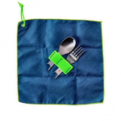 Opinel Picnic+ bestek set voor N°08 mes compact en praktisch - Bestek - Broer Outdoor - 3123840025013