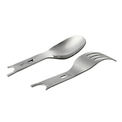 Opinel Picnic+ bestek set voor N°08 mes compact en praktisch - Bestek - Broer Outdoor - 3123840025013