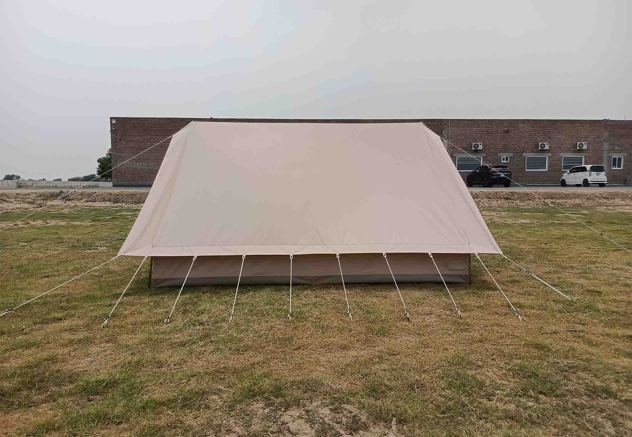Patrol Scoutingtent Traveller 3.5 x 4 - Canvas Tenten - Broer Outdoor - 5407011669441