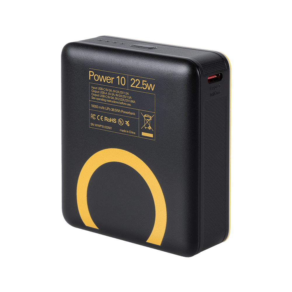 Powerbank 10000 mAh WakaWaka Power 10 - Accu - Broer Outdoor - 8718692050013