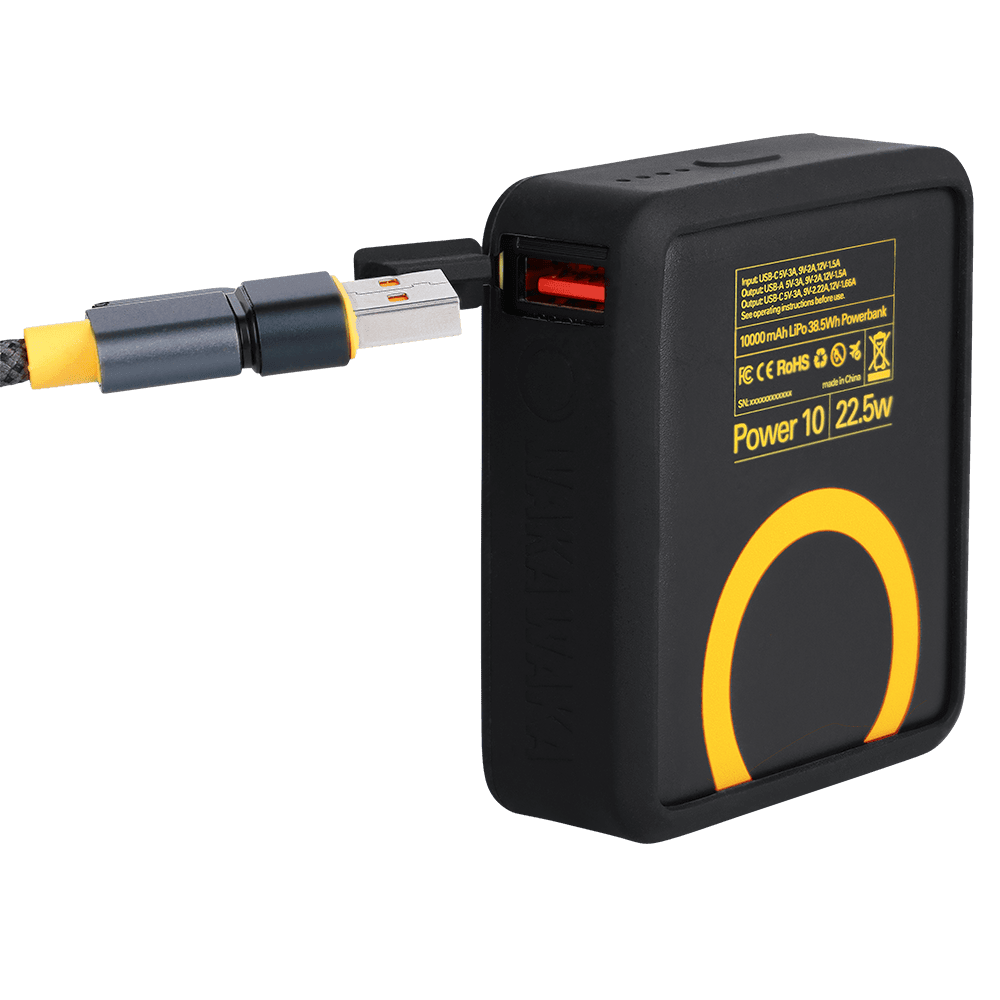 Powerbank 10000 mAh WakaWaka Power 10 - Accu - Broer Outdoor - 8718692050013