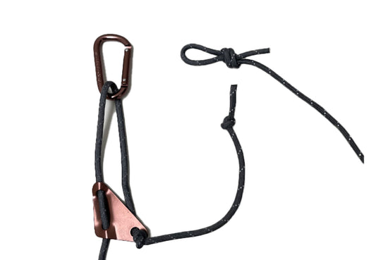 Pro Scheerlijnen Set met Aluminium Spanners & Karabijnhaken 4 stuks - Tentonderdelen - Broer Outdoor - 5407012610824